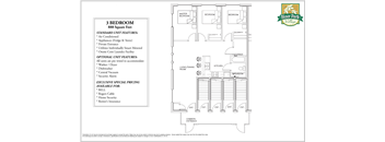 3 Bedrooms, 1 Bathroom