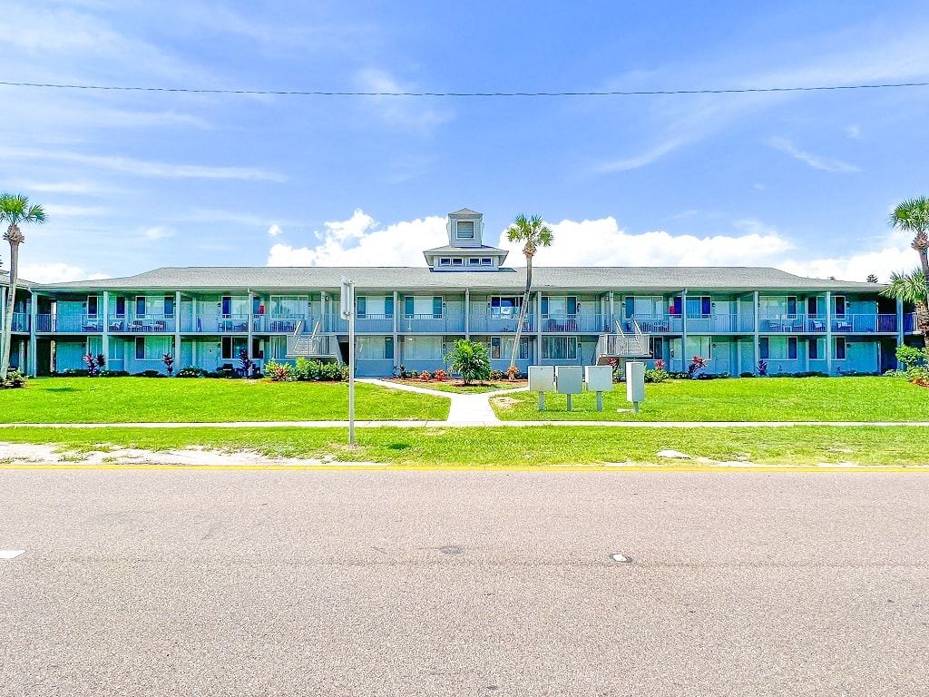 the building in which the motel is located