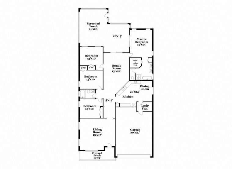 a floor plan of a house with two floors and a garage