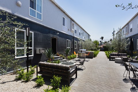 Beautiful outdoor hang out spaces