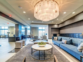 Clubhouse living room Clubhouse living room at Maple View Flats, Washington - Photo Gallery 3