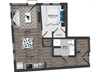 1 bedroom1 bathroom Floor plan V 1 bedroom1 bathroom Floor plan V at Maple View Flats, Washington, 20020