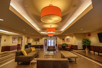 Lounge with lights Lounge with lightsat The Grays on Pennsylvania, Washington - Photo Gallery 5