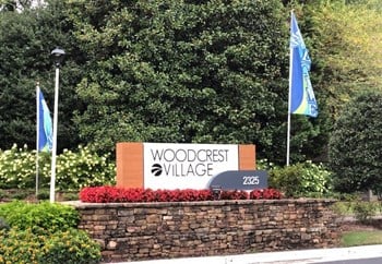 Woodcrest sign. - Photo Gallery 15