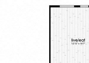 A2 Floorplan at Vela on Ox Apartments in Woodland Hills, CA