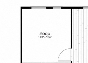 B2 Floorplan at Vela on Ox Apartments in Woodland Hills, CA