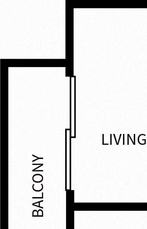 C1 Floorplan at Bayside Apartments in Pinole, CA