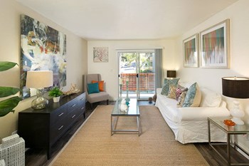 living room at Bayside Apartments in Pinole, CA - Photo Gallery 3
