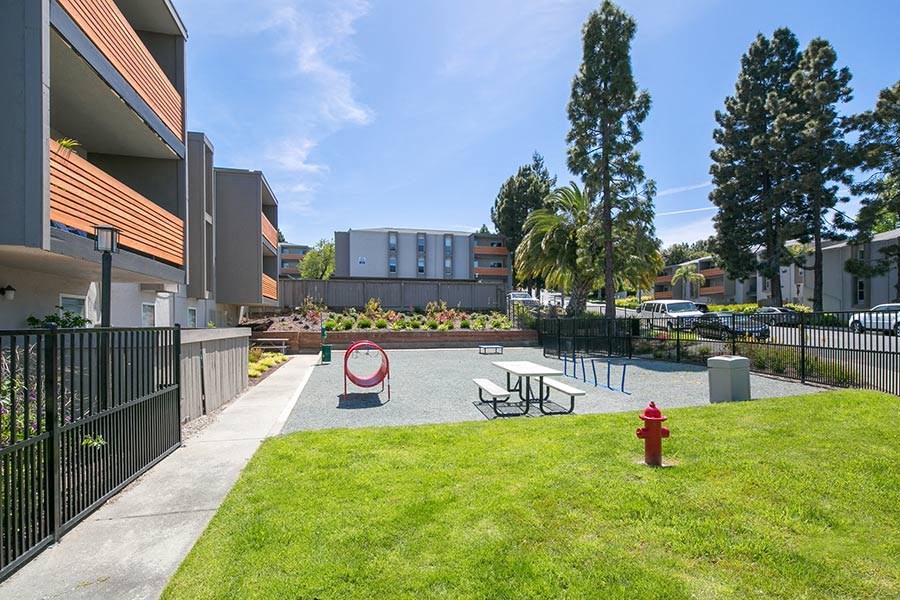 dog park at Bayside Apartments in Pinole, CA