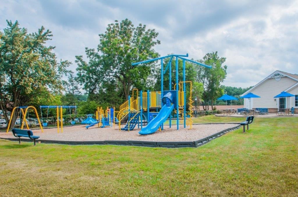 our apartments have a playground for your kids to play