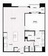 A09 Floorplan at The James Apartment in San Jose, CA