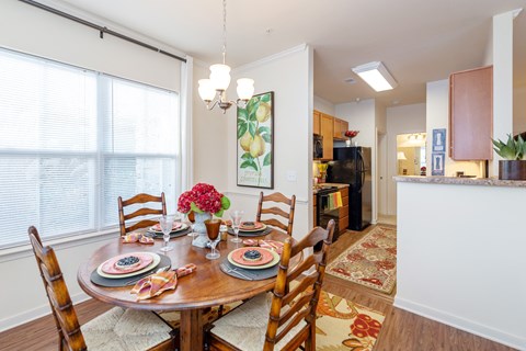 Dining Area at Garden Springs, Chester, Virginia