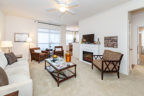 Living Room at Garden Springs, Chester