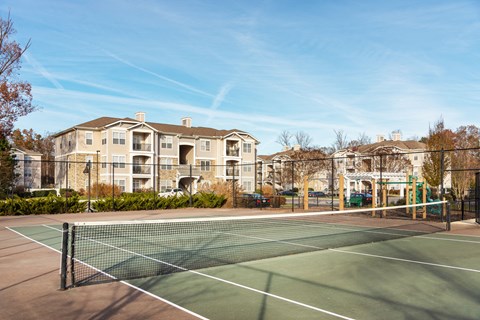 Tennis Court at Garden Springs, Virginia