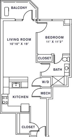 1163 West Peachtree St NE Studio-2 Beds Apartment for Rent - Photo Gallery 60