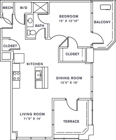 1163 West Peachtree St NE Studio-2 Beds Apartment for Rent - Photo Gallery 69