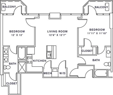 1163 West Peachtree St NE Studio-2 Beds Apartment for Rent - Photo Gallery 76
