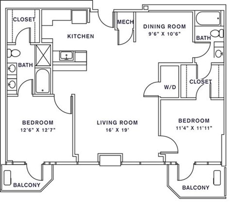 1163 West Peachtree St NE Studio-2 Beds Apartment for Rent - Photo Gallery 77