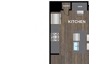 1 BR / 1 BA - K1, K1A