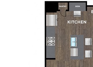1 BR / 1 BA - L1
