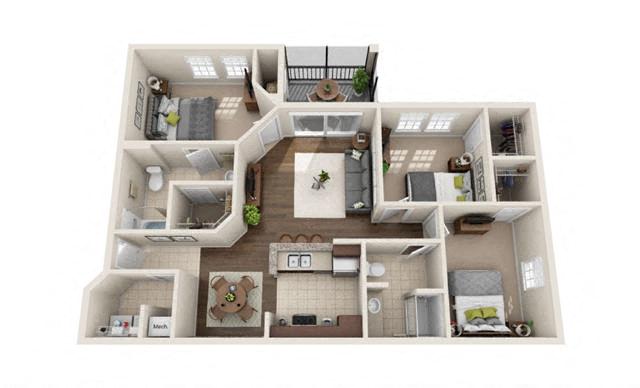 8024 Cumberland Park Dr 1-3 Beds Apartment for Rent - Photo Gallery 35