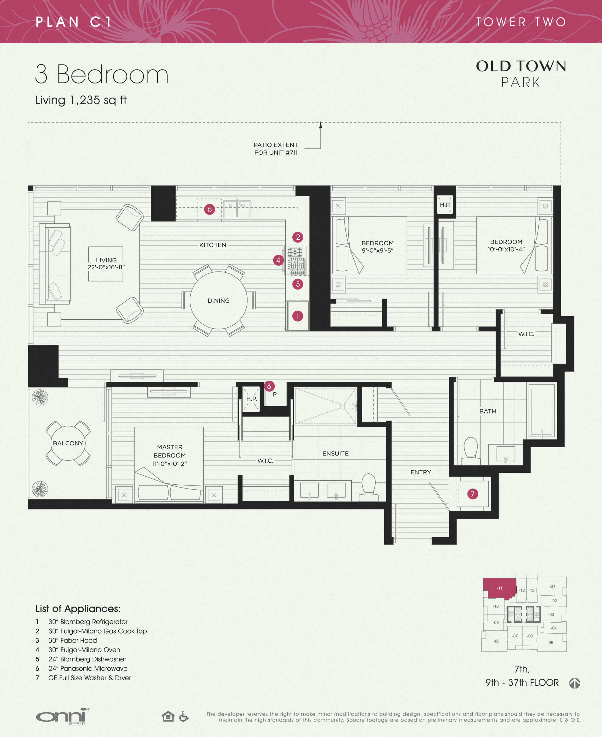 Plan C1 - Tower TWO