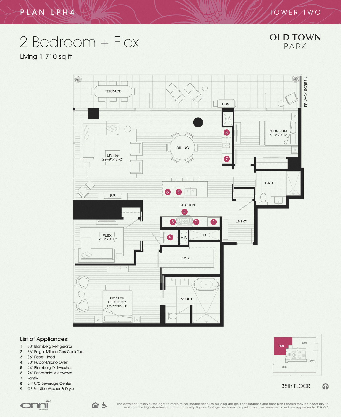 Plan LPH4 - Tower TWO