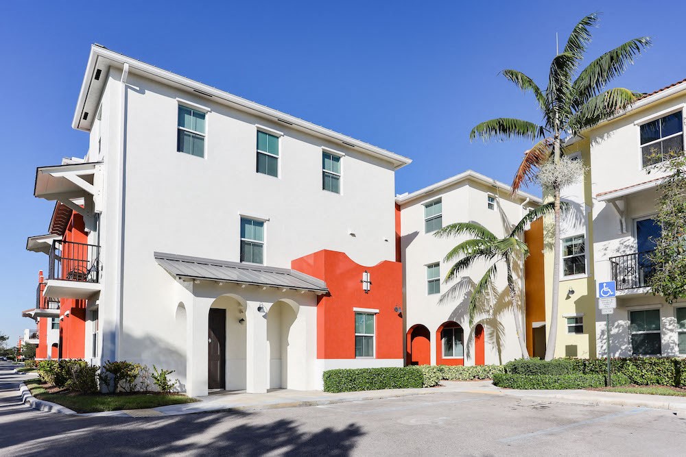 on-site parking at East Village Apartments 