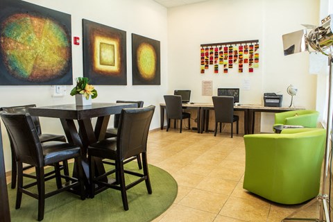 computer room and business center