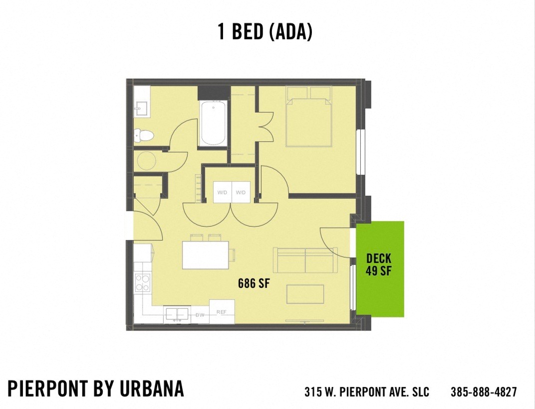 1 BED (ADA)
