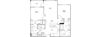 Traditional 2x2 993-1015 SF