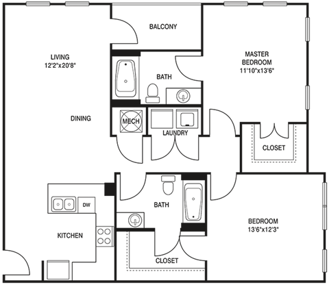 5443 Wade Park Blvd. Studio-3 Beds Apartment for Rent - Photo Gallery 46