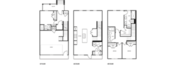 Townhome 3x3.5 2066-2107 SF