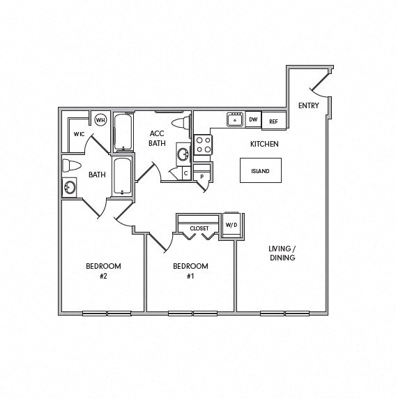 luxury rental studio one two bedroom apartments at city line west in jersey city Hudson county nj new jersey near nyc new York city