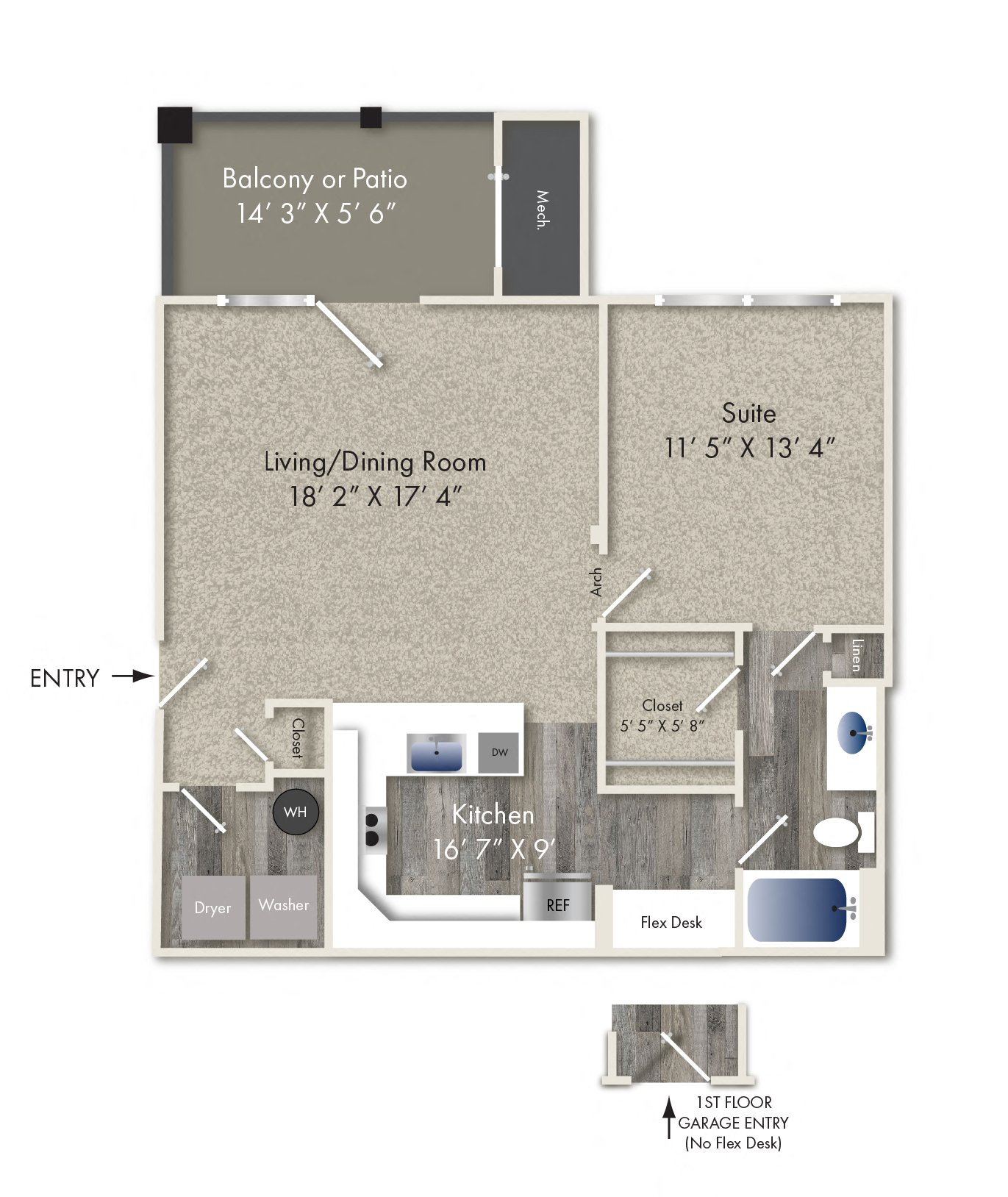 104 Connell Drive 1-3 Beds Apartment, Townhouse for Rent - Photo Gallery 37