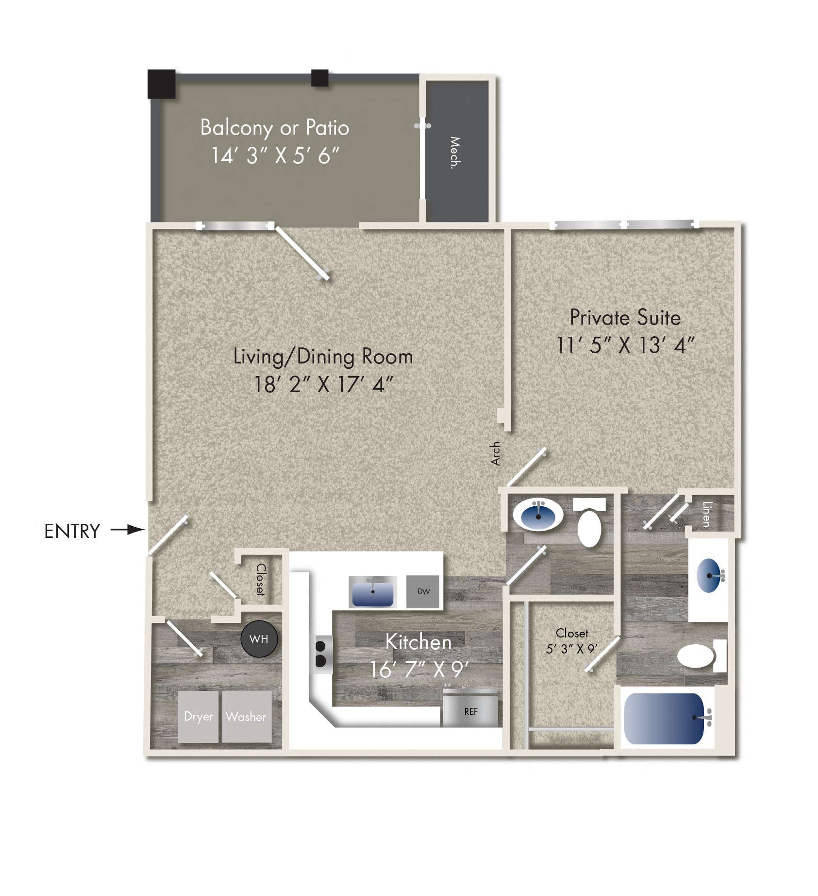 104 Connell Drive 1-3 Beds Apartment, Townhouse for Rent - Photo Gallery 38