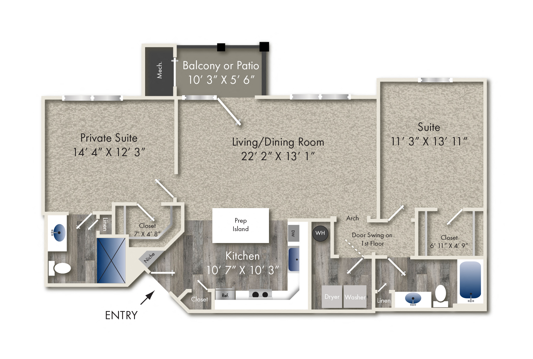 104 Connell Drive 1-3 Beds Apartment, Townhouse for Rent - Photo Gallery 47