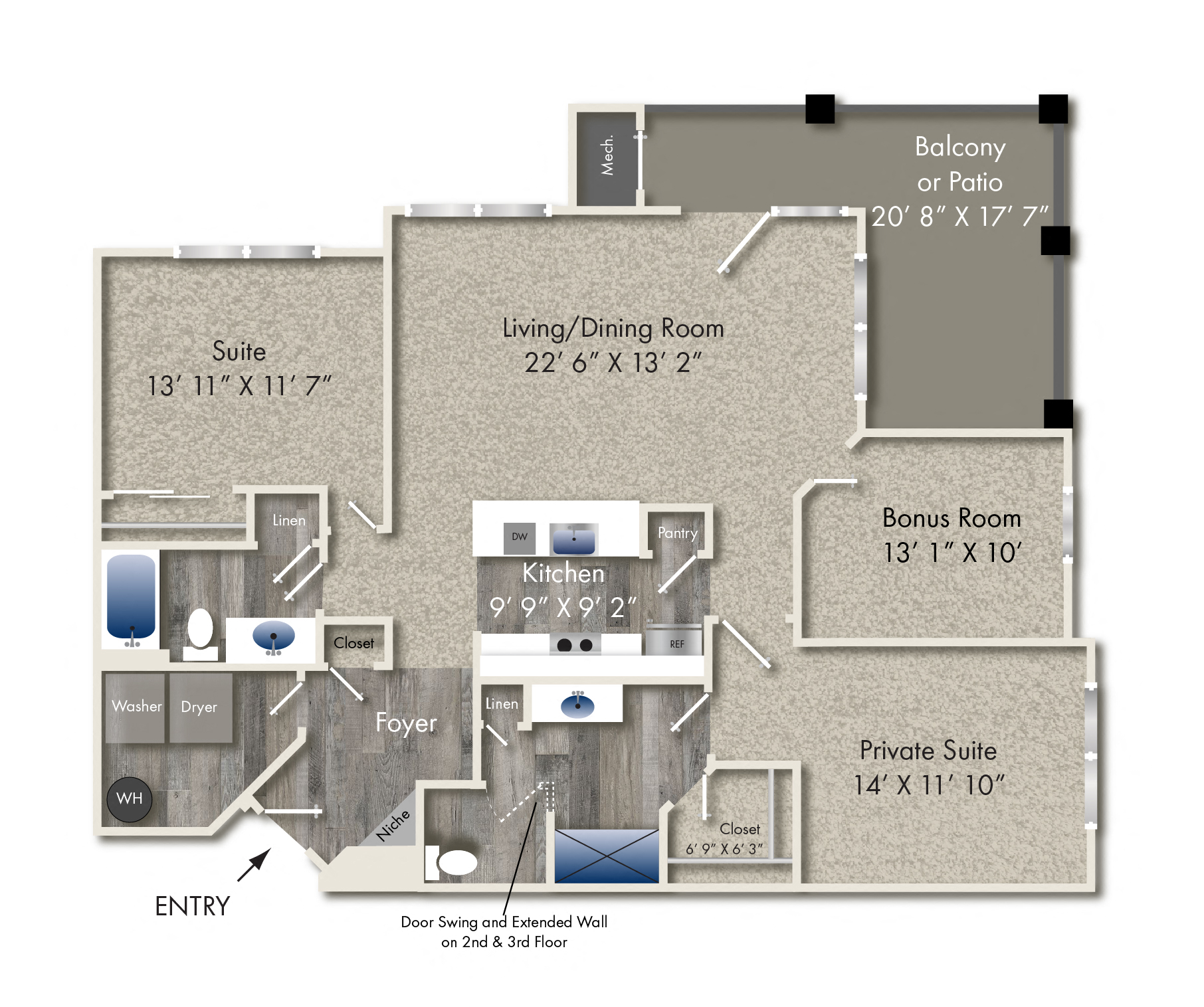 104 Connell Drive 1-3 Beds Apartment, Townhouse for Rent - Photo Gallery 48