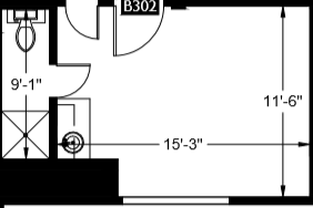 the diagram of a church building with a steeple and a bell tower