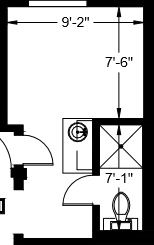 a diagram of a synagogue with a cross on the top of the tower