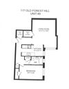 1 bedroom, 1 bathroom, no balcony