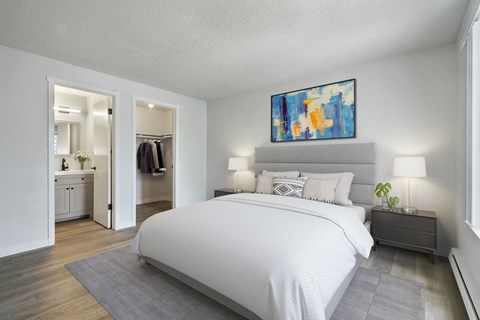 Gorgeous Bedroom at Capri Apartments, Mountlake Terrace