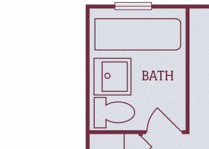 The Commodore - A1 - Efficiency - studio - 1 bath The Commodore - A1 - Efficiency - studio - 1 bath