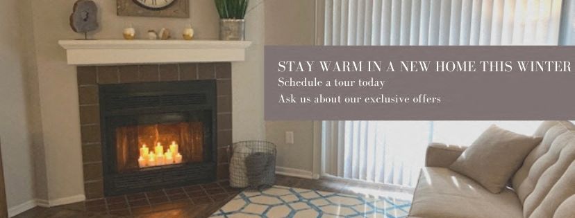 stay warm in a new home with a fireplace