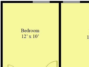 2 Bedroom Floorplan 2 Bedroom Floorplan