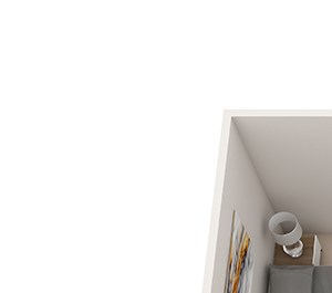 2 Bedroom, 1 Bath (Ambassador)