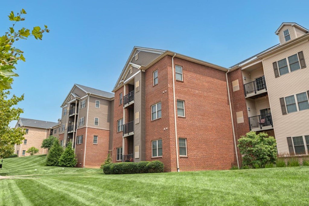 exterior view of apartments at the trilogy apartments