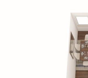 1 Bedroom, 1 Bath 799-872 sq. ft.