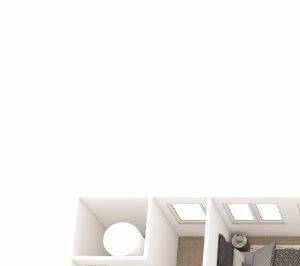 2 Bedroom, 2 Bath 1,353-1,398 sq. ft.