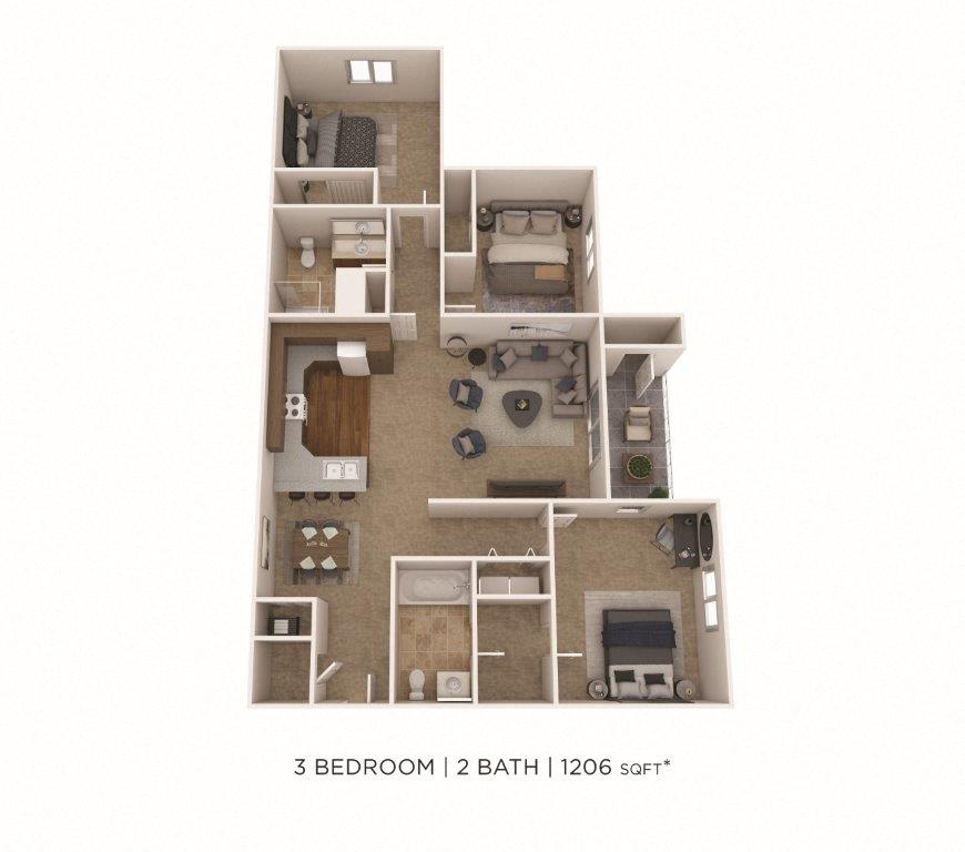 7819 Crescent Ridge Ln 1-3 Beds Apartment for Rent - Photo Gallery 33